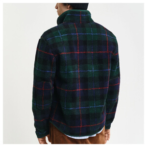 GANT Checked Fleece Jacket